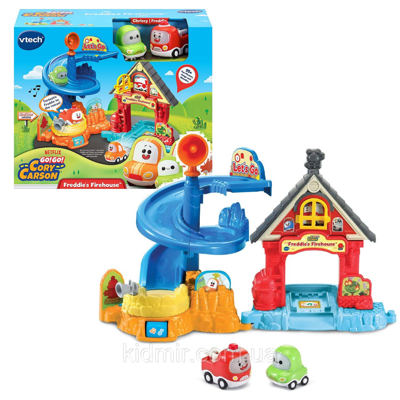 VTech Go! Go! Cory Carson 80-524000 Ігровий набір Пожежна частина Витеч