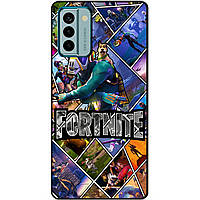 Силіконовий чохол бампер для Nokia G22 з картинкою Фортнайт Fortnite