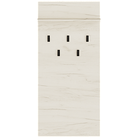 Вішак настінний Соната білий крафт Еверест в передпокій