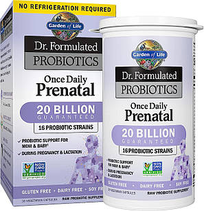 Garden of Life Dr. Formulated Probiotics Once Daily Prenatal 20 Billion 30 капсул
