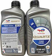 Total Quartz 7000 Diesel 10W-40, 214111, 1 л.