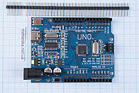 Плата микроконтроллера Arduino UNO ATmega328P, CH340G, Type-C