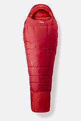 Спальник пуховий Rab Expedition 1000 Summit Red Regular Left Zip (QSM-27-LZ)