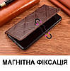 Чохол на Nubia Focus 2 Ultra книжка з НАТУРАЛЬНОЇ ПРЕМІУМ ШКІРИ із підставкою протиударний магнітний "FROISE", фото 7