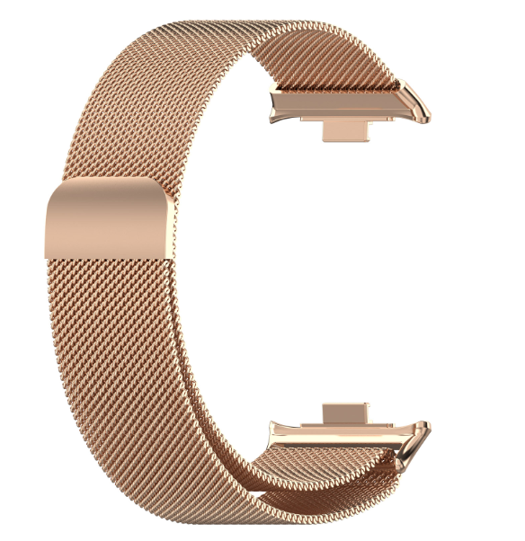 Ремінець CDK для Xiaomi Redmi Watch 5 | Metal Milanese Loop Magnetic (017123) (rose gold)