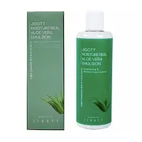 Эмульсия увл. с алоэ JIGOTT Moisture Real Aloe Vera Emulsion 300 мл