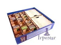 Органайзер для настольной игры Каркассон: Королевский Подарок / Organizer for boardgame Carcassonne Big Box