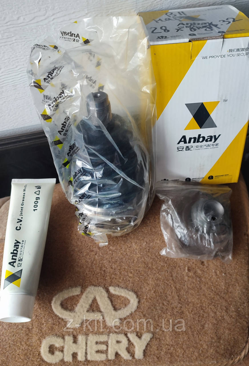 ШРУС (граната) зовнішній Chery Eastar дрібні зубці Anbay, B11-XLB3AF2203030