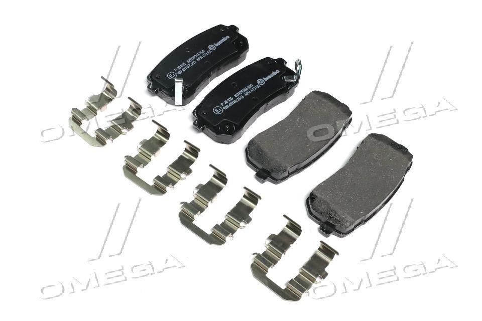 Колодка гальм. диск. HYUNDAI ix55 задн. (вир-во BREMBO) P 30 035 UA59, фото 1