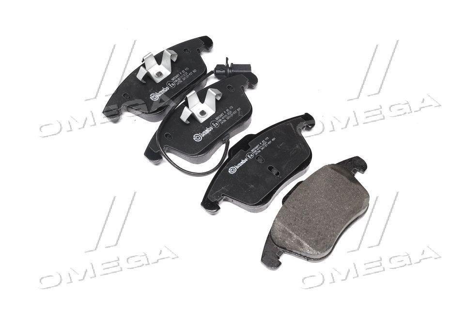 Колодка гальм. диск. SEAT ALHAMBRA 2010 - VW SHARAN 2010 - передн. (вир-во BREMBO) P 85 113 UA59, фото 1