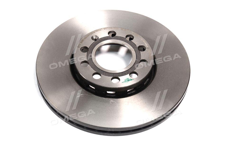 Диск гальмивний AUDI 100, A4, SKODA SUPERB, VW PASSAT, передн. вент. (вир-во BREMBO) 09.5745.21 UA59, фото 1