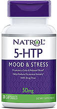 5-гідрокситриптофан, 5-HTP, Natrol, 50 мг, 30 капсул