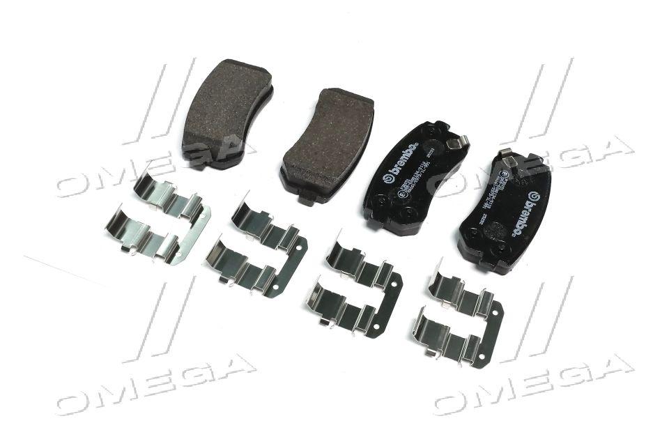 Колодка гальм. диск. HYUNDAI ACCENT, i30, задн. (вир-во BREMBO) P 30 051 UA59, фото 1