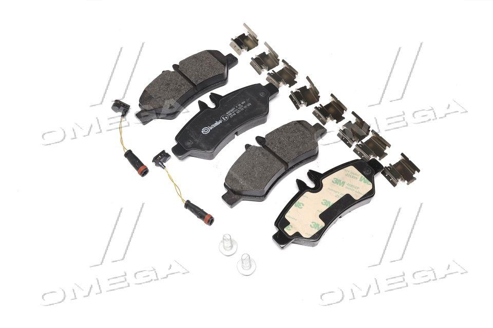 Колодка гальм. диск. MB SPRINTER задн. (вир-во BREMBO) P 50 084 UA59, фото 1