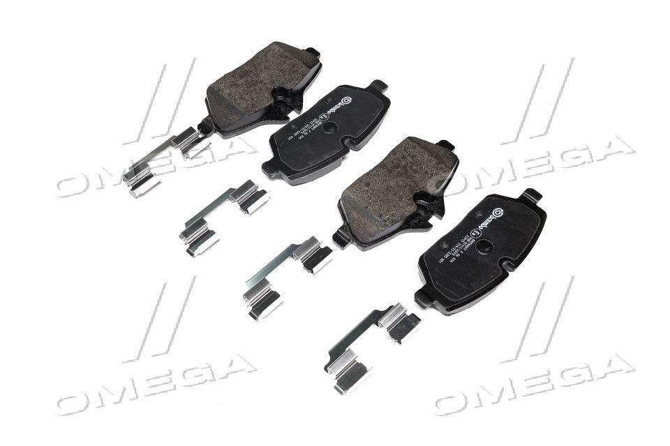 Колодка гальм. диск. MINI COOPER 06-,ONE 09-,CLUBMAN 2010-передн. (вир-во BREMBO) P 06 034 UA59, фото 1