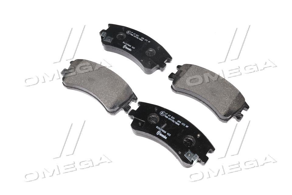 Колодка гальм. диск. MAZDA 6 (GG, GY) передн. (вир-во BREMBO) P 49 032 UA59, фото 1
