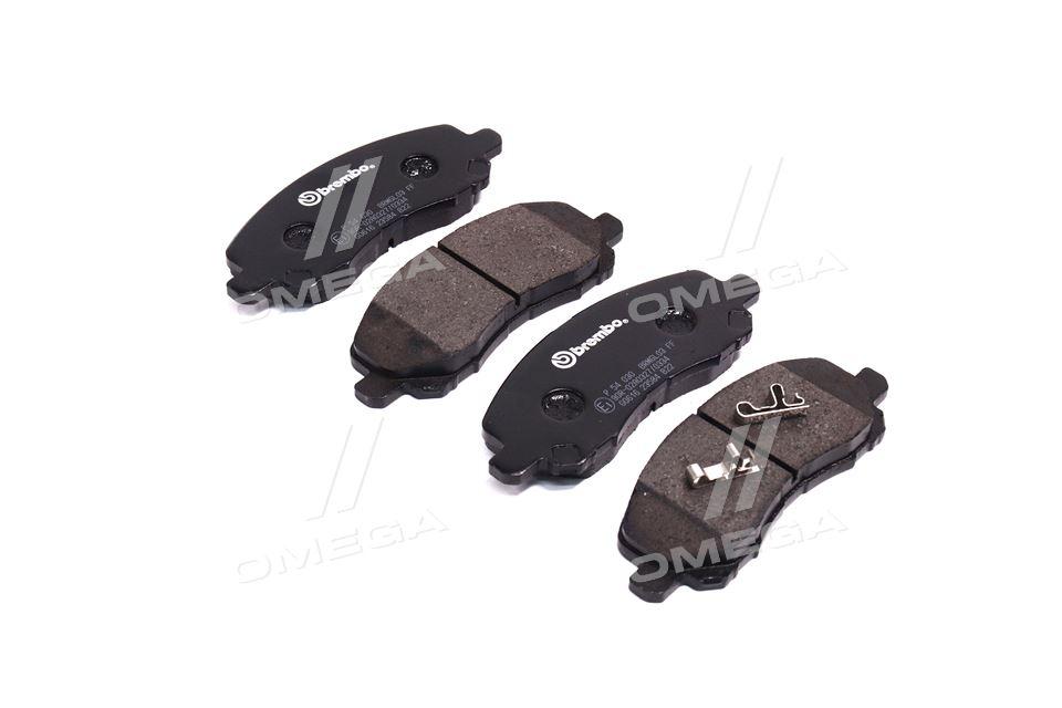 Колодка гальм. диск. MITSUBISHI GALANT VI (EA_), LANCER передн. (вир-во BREMBO) P 54 030 UA59, фото 1