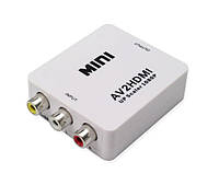 Переходник AV2HDMI MINI 1080P для вывода аналогового сигнала в цифровой