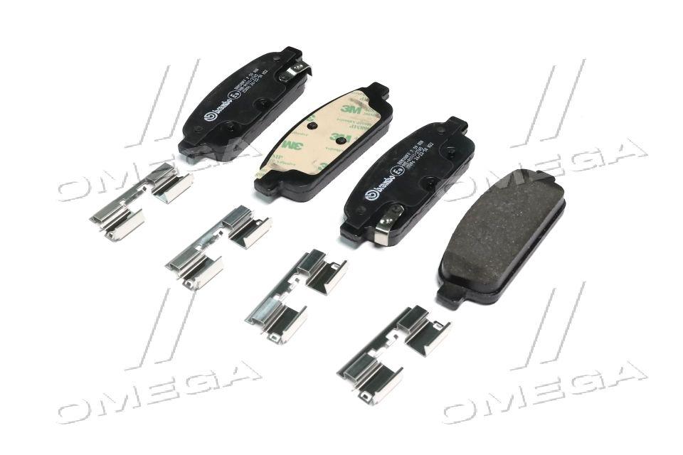 Колодка гальм. диск. CHEVROLET CRUZE, ORLANDO задн. (вир-во BREMBO) P 59 080 UA59, фото 1