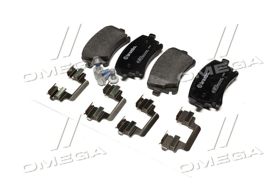 Колодка гальм. диск. AUDI, VW T5 задн. (вир-во BREMBO) P 85 076 UA59, фото 1