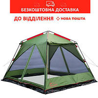 Палатка шатер туристическая Tramp Lite Bungalow Зеленый TLT-015.06