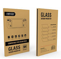 Закаленное защитное стекло PGTECH для Steam Deck, OLED (BOX) Есть чехлы / Накладки на стики есть