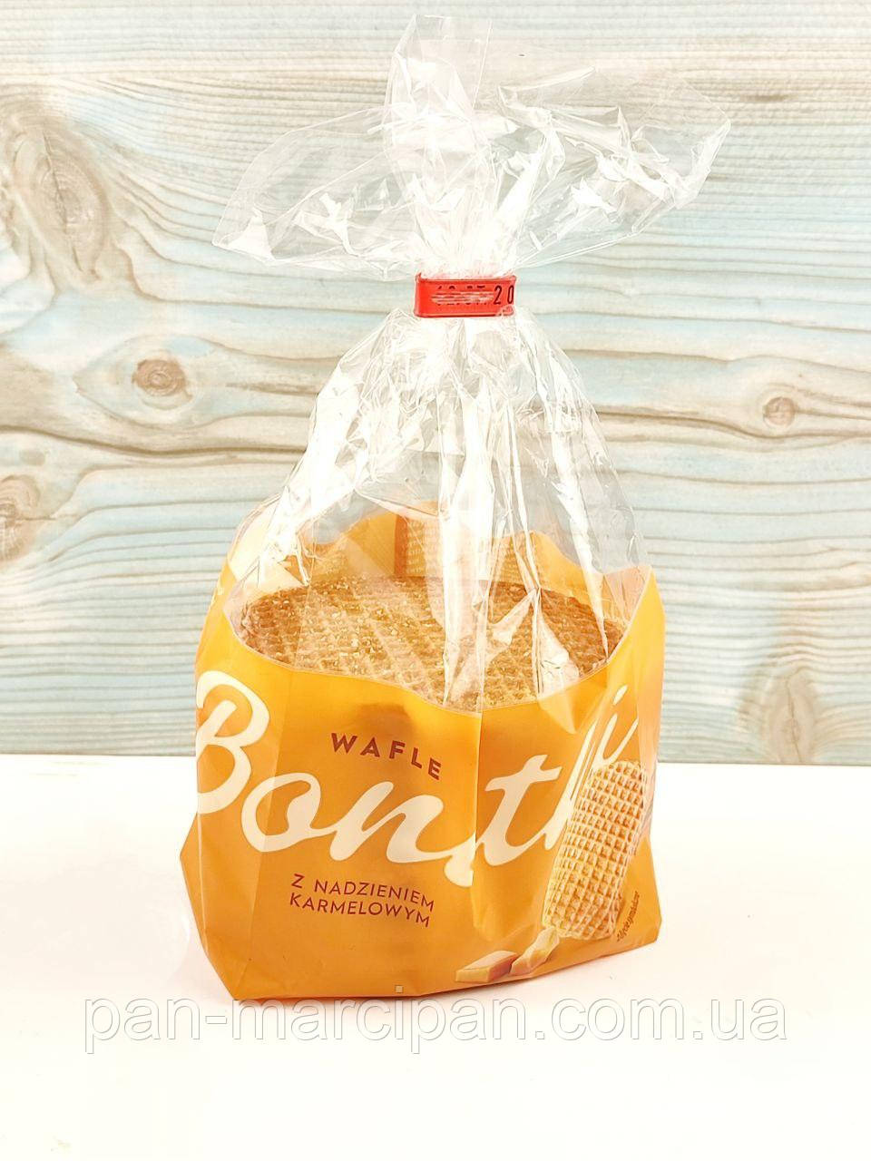 Вафлі с карамеллю Bonitki 400g Польща, фото 1