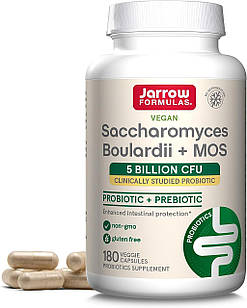 Jarrow Formulas Saccharomyces Boulardii plus MOS 180 капсул