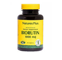 Рутин Nature's Plus BioRutin 1000 mg 90 Tabs