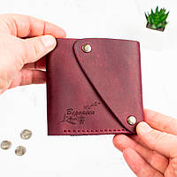 Іменний жіночий міні гаманець з гравіюванням на замовлення