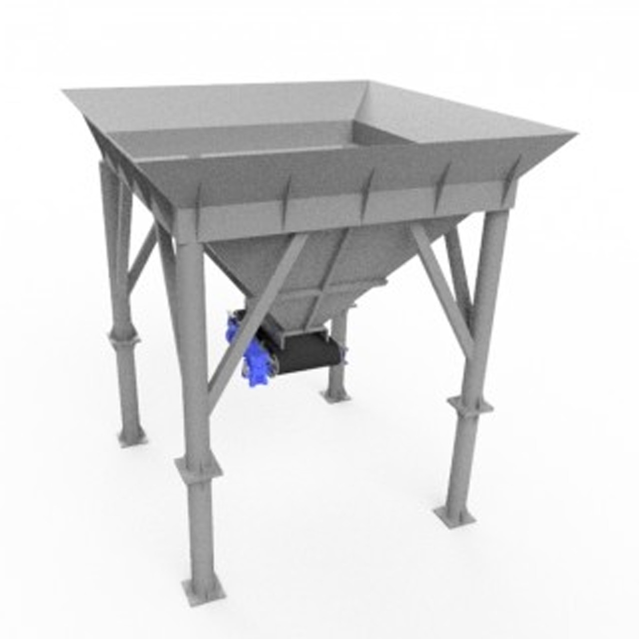 Бункер-питатель для сыпучих материалов БП-4 на 4 куб.м - фото 1 - id-p2000912914