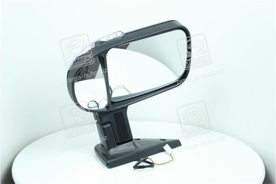 Дзеркало бокове ГАЗ 3302 нов. зраз. з поворот. лив. чорне, матове 46.8201021-40 UA59, фото 1