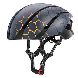 Вело шлем ROCKBROS LK-1 (57-62 см) In-Mold Сині стільники