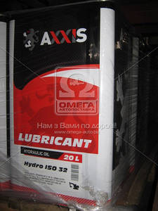 Олива гидравл. AXXIS  Hydro ISO 32   (Канистра 18л) 48021043920 UA59