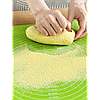 Килимок силіконовий Kamille для розкачування тіста 50*39 см Салатовий, фото 5