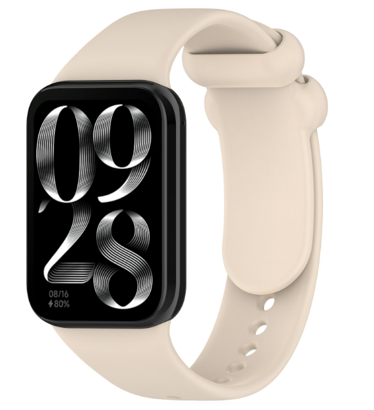 Ремінець DK Silicone Sport Band для Xiaomi Mi Band 8 Pro (ivory)