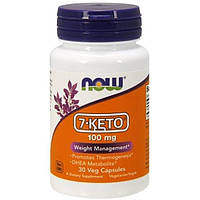 ДГЭА NOW Foods 7-Keto Weight Management 100 mg 60 Veg Caps NF3013