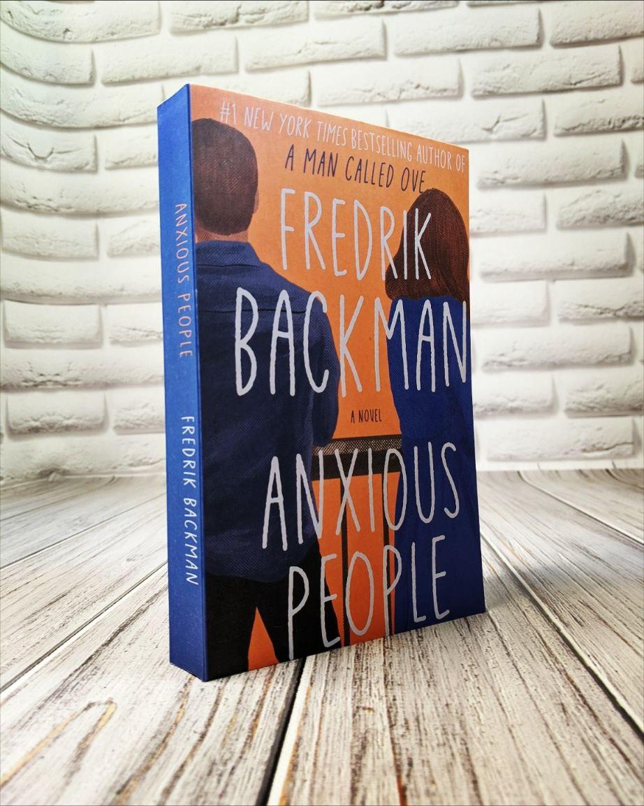 Книга "Anxious People" (Тривожні люди), англійською мовою Фредрік Бакман, фото 1