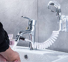 Душова система на умивальник External Shower з турманіловою насадкою для душу 184486, фото 3