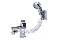 Душова система на умивальник External Shower з турманіловою насадкою для душу 184486, фото 4