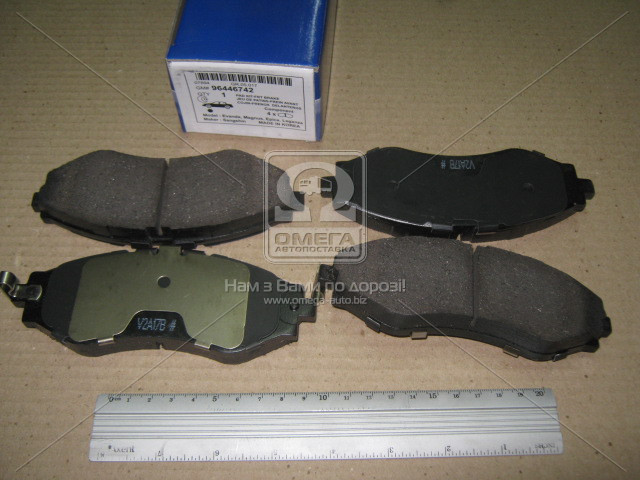 Колодки гальмивни дискови (вир-во GM) 96446742 UA59, фото 1