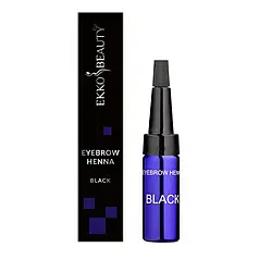 Хна для брів EKKOBEAUTY "BLACK", 5 гр