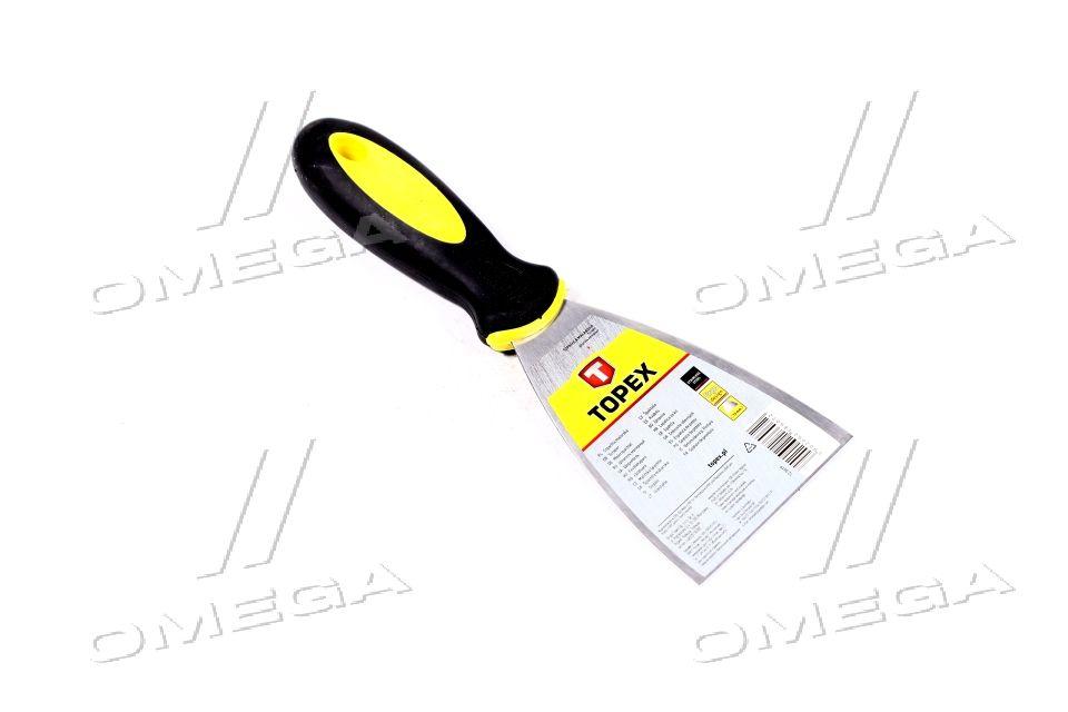 Шпатель малярський, 75 мм, нержавиючий (TOPEX) 18B607 UA59, фото 1