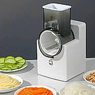Овочерізка електрична 3в1, Vegetable cutter / Багатофункціональна овочерізка, слайсер, терка для овочів, фото 3