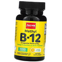 Метил В12 Methyl B-12 1000 Jarrow Formulas 100леденцов Лимон (36345002)