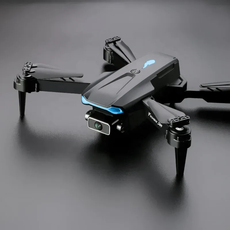 Квадрокоптер мінідрон S89 Pro (камера HD 4К 1080P, WiFi, Fpv, 2 акумулятори по 1800 mAh) з кейсом, чорний