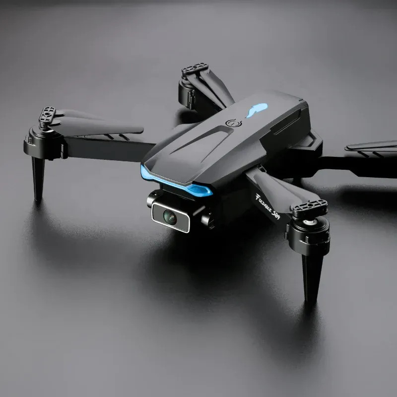 Квадрокоптер мини-дрон S89 Pro (камера HD 4К 1080P, WiFi, Fpv, 2 аккумулятора по 1800 mAh) c кейсом, чёрный - фото 1 - id-p2000916098