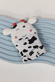 Прорізувач-рукавичка Корівка 0405, біла