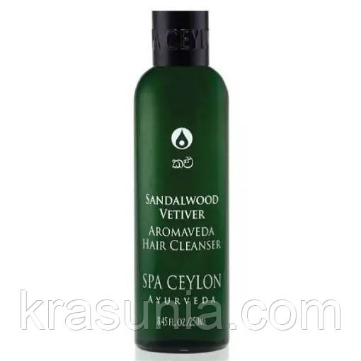 Шампунь для жирної шкіри голови Сандал та Ветивер 250 мл, SPA Ceylon