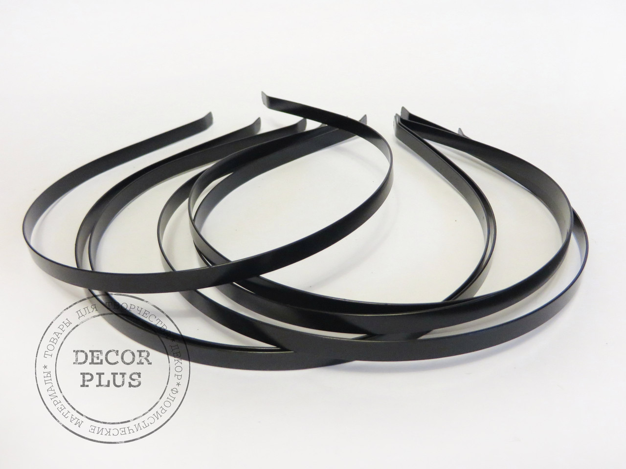 Обідок металевий чорний 5мм, фото 1